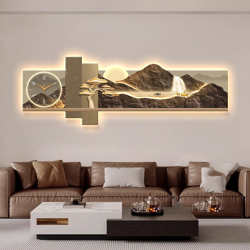 Luxury Lifestyle Homes - Большие настенные часы в китайском стиле: