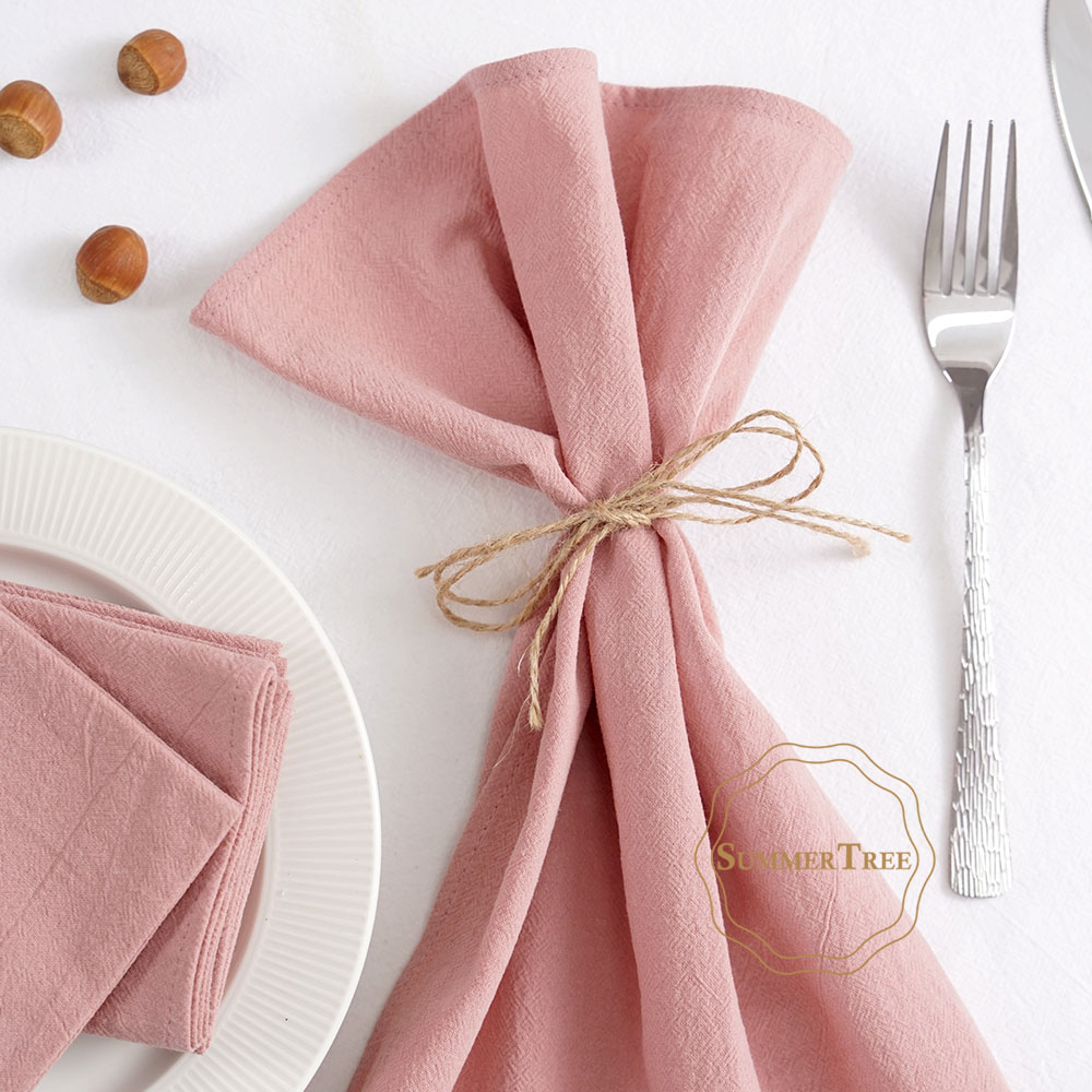 Набор из 24 многоразовых хлопк – обзор и цена Linen Napkin Set